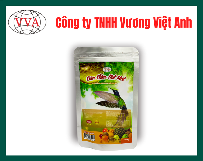 Cám Chim Hút Mật Vương Việt Anh - Chim mới tập ăn